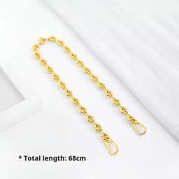 Donut Chain Replaceable Shoulder Bag For Puzzle Modification Decorative Hanging Chain Underarm Bag Strap Accessories