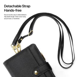 New Large Capacity Unisex Passport Holder Wallet - RFID Blocking PU Leather Travel Card Organizer with Money Clip