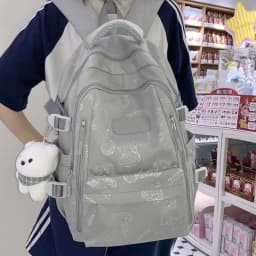 High-looking Backpack for Girls Lightweight and Large-capacity Schoolbag for Middle and High School Students Casual Backpack