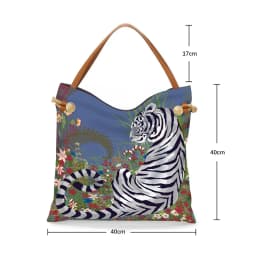 Korean Version of The New Bag, The Main Push Is The Classic Women's Handheld Cloth Bag, Large-capacity Book Bag, Shoulder Bag.