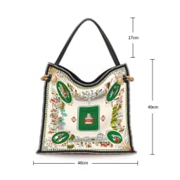Korean Version of The New Bag, The Main Push Is The Classic Women's Handheld Cloth Bag, Large-capacity Book Bag, Shoulder Bag.