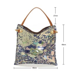 Korean Version of The New Bag, The Main Push Is The Classic Women's Handheld Cloth Bag, Large-capacity Book Bag, Shoulder Bag.