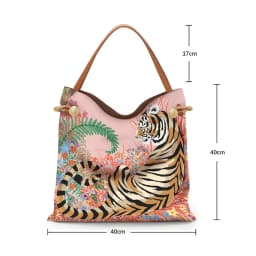 Korean Version of The New Bag, The Main Push Is The Classic Women's Handheld Cloth Bag, Large-capacity Book Bag, Shoulder Bag.