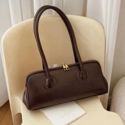 Classic Leather Handbag, Retro Simple Underarm Bag, Elegant Stylish Tote Bag for Women Everyday Casual Versatile Shoulder Bag