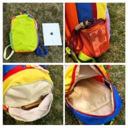 Trendy Sports Dopamine Style Fashion Backpack Nylon Material Large Capacity Backpack Hiking Outdoor Mountaineering Backpack