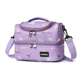 Insulated Thermal Cooler Lunch Bag Waterproof Preservation Snacks Storage Bag with Handle Student Sack Food Handbags