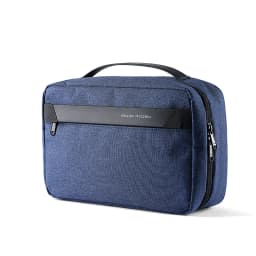 MARK RYDEN Travel Toiletry Bag with Hook, Water Repellent PU Oxford Dopp Kit with Multi-compartment for Men Women