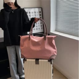 Large Capacity Lightweight Women's Travel Bag Wet and Dry Yoga Sports Bag Waterproof Boarding Suitcase Suitable for Travelling