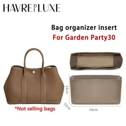 Bag organizer insert for Garden Party 30 36 nylon storage durable bag support storage inner modification bag accessories
