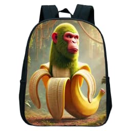 Italian Brainrot Tung Tung Tung Sahur Kids Backpack Toddler Boys Kindergarten School Bags Children Cartoon Waterproof Backpack
