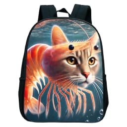 Italian Brainrot Tung Tung Tung Sahur Kids Backpack Toddler Boys Kindergarten School Bags Children Cartoon Waterproof Backpack