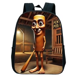 Italian Brainrot Tung Tung Tung Sahur Kids Backpack Toddler Boys Kindergarten School Bags Children Cartoon Waterproof Backpack