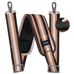 ZINZ 79 inch Shoulder Strap, Extra-thick Fixed Cushion Pad and Dual Clasps Universal Replacement Strap with Metal Swivel Hooks