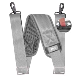 ZINZ 79 inch Shoulder Strap, Extra-thick Fixed Cushion Pad and Dual Clasps Universal Replacement Strap with Metal Swivel Hooks