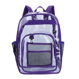 Transparent Shoulder Bag Unisex Fashion Simple Large Capacity Portable Backpacks Multifunctional Waterproof Male Female Knapsack