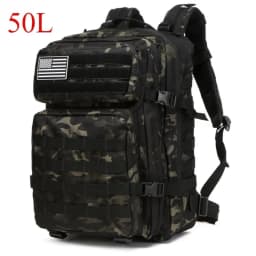 25L/50L Tactical Backpack Molle Bag Outdoor Bags Backpack for Hiking Camping Trekking Hunting Fishing GYM Bags Backpacks