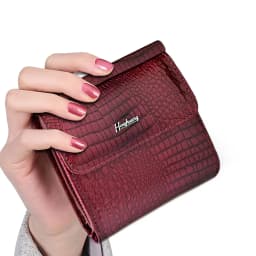 HH Genuine Leather Women's Wallet Mini Wallets Women Short Clutch Luxury Female Purse Card Holder Lady's Coin Purses