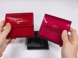 HH Genuine Leather Women's Wallet Mini Wallets Women Short Clutch Luxury Female Purse Card Holder Lady's Coin Purses