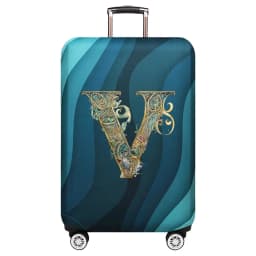 Luggage Cover Stretch Fabric Suitcase Protector Case Graphic Series Pull Rod Baggage Dust Case Covers for18-32 Inch Suitcase