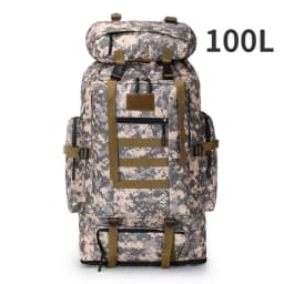 80L/100L Mountaineering Bag Climb Bag Tactical Backpacks Large Backpack Outdoors Hiking Camping Travel Bags