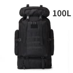 80L/100L Mountaineering Bag Climb Bag Tactical Backpacks Large Backpack Outdoors Hiking Camping Travel Bags