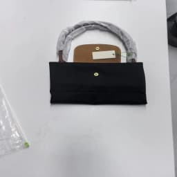 Sac hobo pliable classique en nylon, sac à main à bandoulière pour femmes avec design brodé
