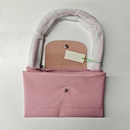 Sac hobo pliable classique en nylon, sac à main à bandoulière pour femmes avec design brodé