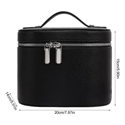 Portable Cosmetic Bag Organizer Large Capacity Travel Makeup Case Organizer for Storage Lipstick Eyebrow Pencil Cosmetics