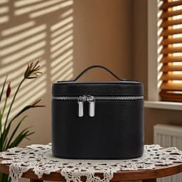 Portable Cosmetic Bag Organizer Large Capacity Travel Makeup Case Organizer for Storage Lipstick Eyebrow Pencil Cosmetics