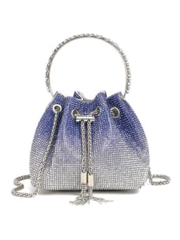 Fashion Rhinestone Handbag Women Prom Clutch Purse Shoulder Crossbody Bags Ladies Glitter Totes Bags Bucket Bag Dinner Package