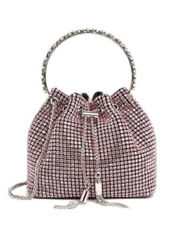 Fashion Rhinestone Handbag Women Prom Clutch Purse Shoulder Crossbody Bags Ladies Glitter Totes Bags Bucket Bag Dinner Package