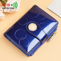 Luxury Designer Wallet for Women Portable Short Bags RFID Blocking Card Holder Purses with Zip Leather Wallets and Handbags