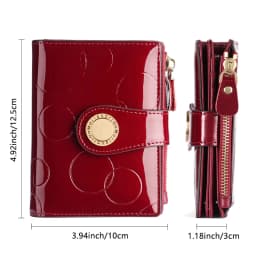 Luxury Designer Wallet for Women Portable Short Bags RFID Blocking Card Holder Purses with Zip Leather Wallets and Handbags