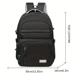 Large Capacity Lightweight Backpack for College Students Sports Travel Outdoor Bag with Independent Laptop Compartment