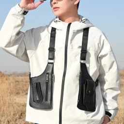 Outdoor Tactical Chest Bag, Tactical Fishing Bag, Outdoor Sports Chest Bag, Multi-purpose Men's Tactical Vest Bag