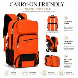 Large Capacity Men's Travel Backpack with Separate Shoe Compartment and Multiple Pockets for Organizing Laptops, a Spacious Backpack Suitable for Business Trips, Vacations, and Daily Commuting