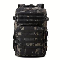 Tactical Backpacks Men's Camouflage Backpack, Hiking And Camping Backpack, LargeCapacity Multi-layer Outdoor Sports Backpack