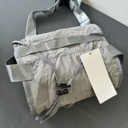 New Retro Men's Shoulder Bag, Black Nylon Fashion Crossbody Bag, Casual Outdoor Women's Messenger Bag