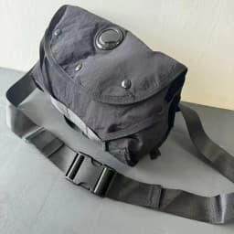 New Retro Men's Shoulder Bag, Black Nylon Fashion Crossbody Bag, Casual Outdoor Women's Messenger Bag