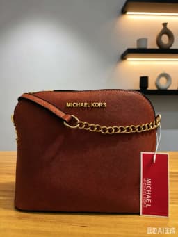 Michael Kors Jet Set 2026 New Fashion High-End Women's Shoulder and Crossbody Bag, Small Square