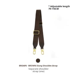 Canvas Adjustable Bag Strap For LV Speedy20 Shoulder Strap Fashion Replacement Bag Belts Handle Crossbody Strap Bag Accessories