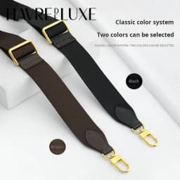 Canvas Adjustable Bag Strap For LV Speedy20 Shoulder Strap Fashion Replacement Bag Belts Handle Crossbody Strap Bag Accessories