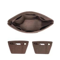 Used For Neverfull Shopping Bag Insert Organizer,PM MM GM Storage Bag Top Zipper 12 Pockets,tote Bag Inner Pouch Liner
