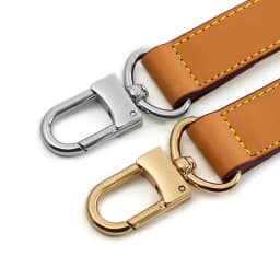 Genuine Vachetta leather crossbody Adjustable strap for LV bag Shoulder straps for bag keepall Speedy Alma Neverfull replacement