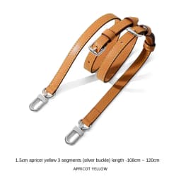 Genuine Vachetta leather crossbody Adjustable strap for LV bag Shoulder straps for bag keepall Speedy Alma Neverfull replacement