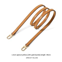 Genuine Vachetta leather crossbody Adjustable strap for LV bag Shoulder straps for bag keepall Speedy Alma Neverfull replacement