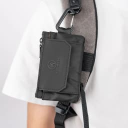 RFID Blocking Minimalist Travel Wallet Zipper Pouch Coin - Compact Card Holder and Cash Wallet, Multifunctional Wallet with Flap