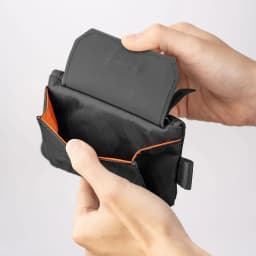 RFID Blocking Minimalist Travel Wallet Zipper Pouch Coin - Compact Card Holder and Cash Wallet, Multifunctional Wallet with Flap