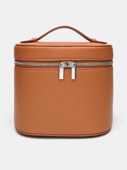 Light luxury, simple and portable handheld storage bag, large capacity makeup storage bag