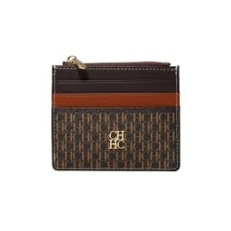 CH Women's Wallet Exquisite Compact Convenient Decoration Durable Elegant Brand Design Sense Letter Decoration Zipper